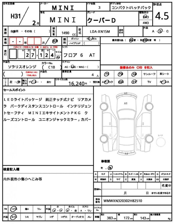Ref:AUX-19441260 MINI MINI 2019 - Image 21