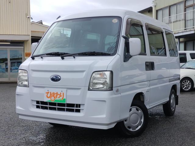 Ref:AUX-19441563 SUBARU SAMBAR VAN 2010 1 2010 Subaru Sambar Van white gasoline used car Japan export