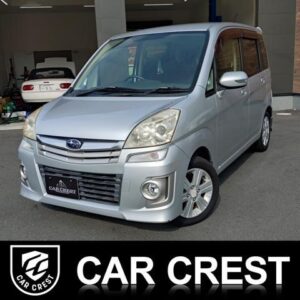 2010 Subaru Stella silver gasoline used car Japan export