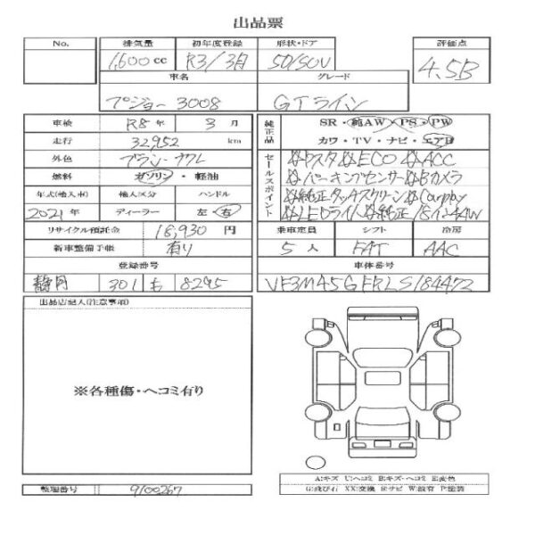 Ref:AUX-19464865 PEUGEOT PEUGEOT OTHER 2021 - Image 11