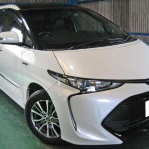 2017 Toyota Estima Hybrid pearl hybrid used car Japan export