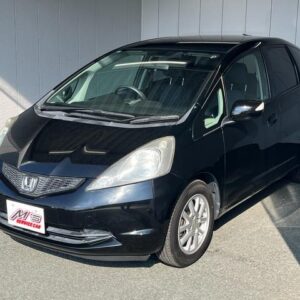 2010 Honda Fit black gasoline used car Japan export