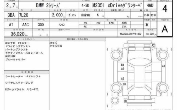 Ref:AUX-19495376 BMW 2 SERIES 2020 - Image 7