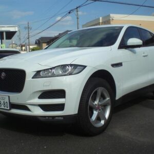2016 Jaguar F-Pace white diesel used car Japan export