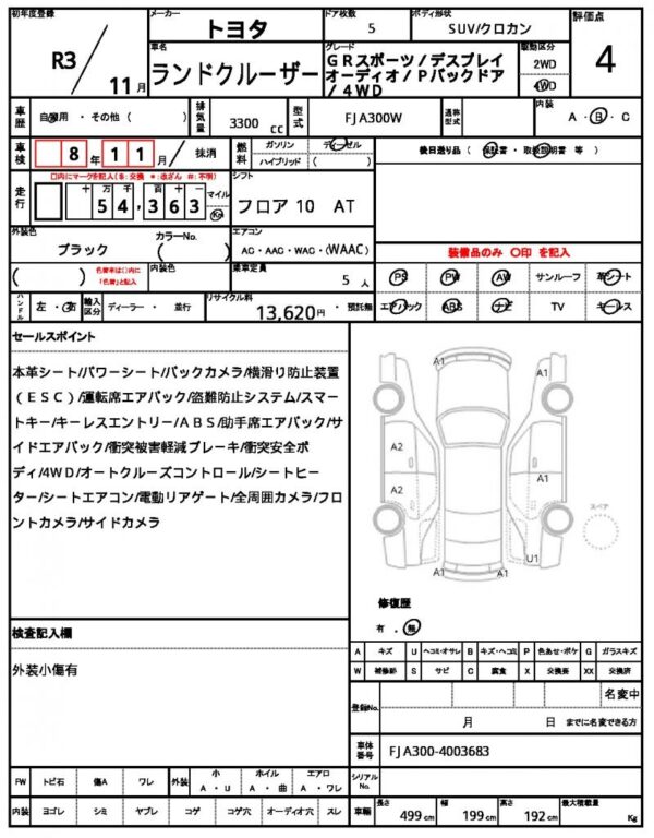 Ref:AUX-19502494 TOYOTA LAND CRUISER 2021 - Image 21