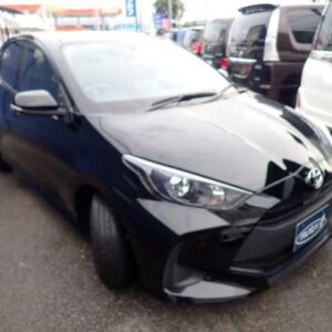 2023 Toyota Yaris black gasoline used car Japan export