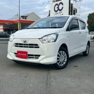 2020 Daihatsu Mira E:S white gasoline used car Japan export