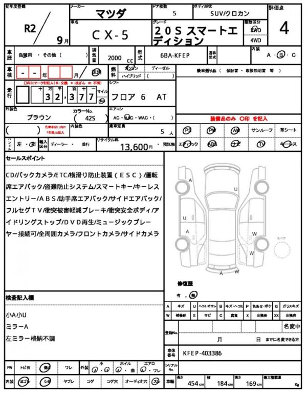 Ref:AUX-19537027 MAZDA CX-5 2020 - Image 19