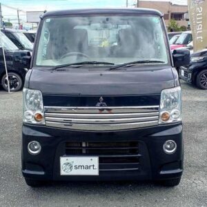 2015 Mitsubishi Town Box black gasoline used car Japan export