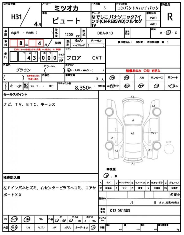 Ref:AUX-19557581 MITSUOKA VIEWT 2019 - Image 19