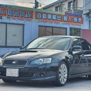 2005 Subaru Legacy B4 black gasoline used car Japan export