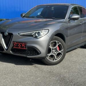 2019 Alfa Romeo Stelvio gray gasoline used car Japan export