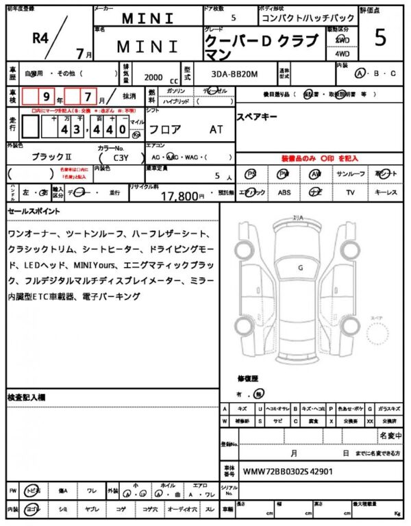 Ref:AUX-19572213 MINI MINI 2022 - Image 7