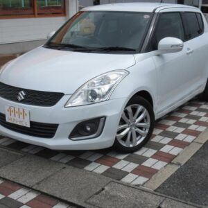 2014 Suzuki Swift pearl gasoline used car Japan export