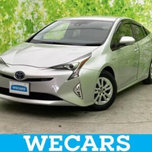 2018 Toyota Prius silver gasoline used car Japan export