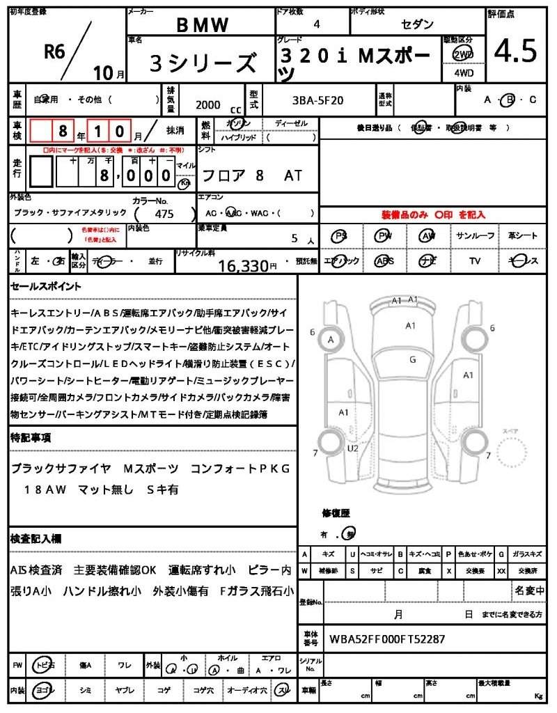 Ref:AUX-19591156 BMW 3 SERIES 2024 - Image 21