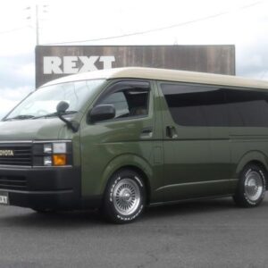2008 Toyota Hiace Wagon green gasoline used car Japan export