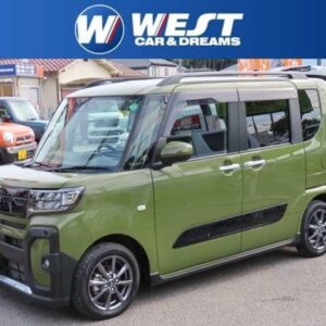2023 Daihatsu Tanto green gasoline used car Japan export
