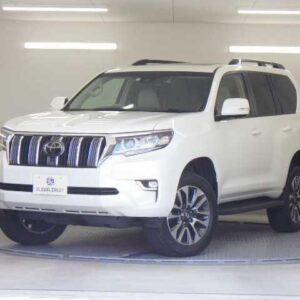 2022 Toyota Land Cruiser Prado pearl gasoline used car Japan export