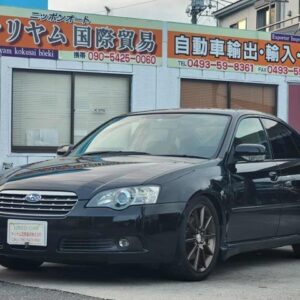 2004 Subaru Legacy B4 black gasoline used car Japan export