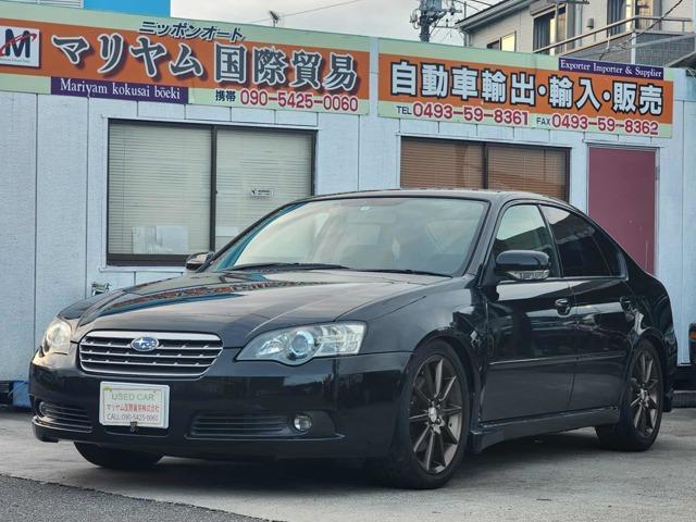 Ref:AUX-19611120 SUBARU LEGACY B4 2004 1 2004 Subaru Legacy B4 black gasoline used car Japan export