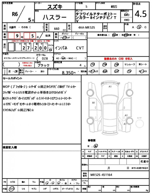 Ref:AUX-19633339 SUZUKI Hustle 2024 - Image 21