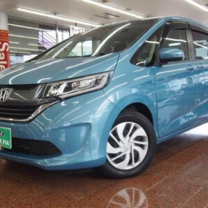 2018 Honda Freed blue gasoline used car Japan export
