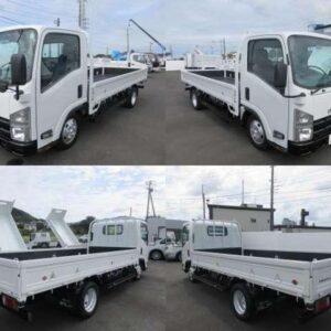 2013 Isuzu Elf Truck white diesel used car Japan export
