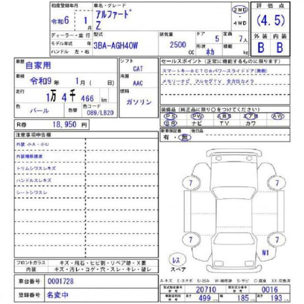 Ref:AUX-19676814 TOYOTA ALPHARD 2024 - Image 11