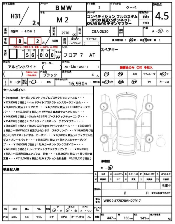 Ref:AUX-19680547 BMW M2 2019 - Image 21