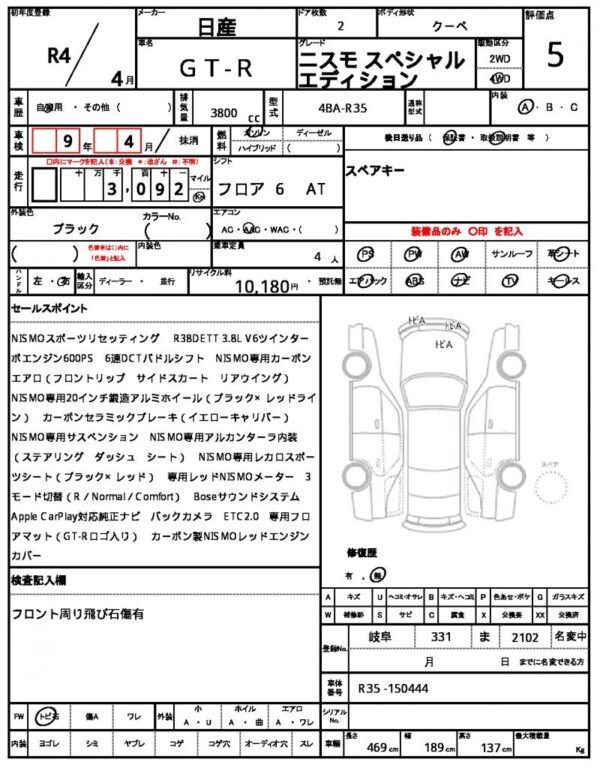 Ref:AUX-19680552 NISSAN GT-R 2022 - Image 21
