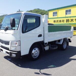 2014 Mitsubishi Fuso Canter white diesel used car Japan export