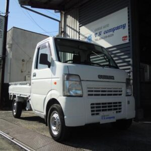 2005 Suzuki Carry Truck white gasoline used car Japan export