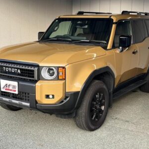 2024 Toyota Land Cruiser 250 yellow gasoline used car Japan export