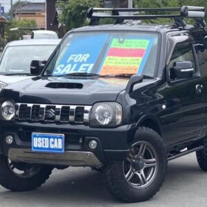 2015 Suzuki Jimny black gasoline used car Japan export