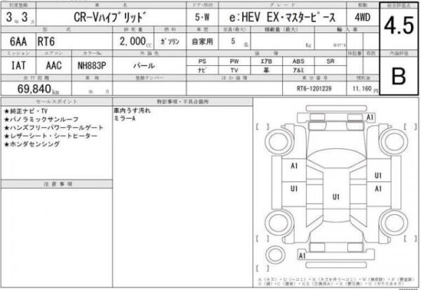 Ref:AUX-19716044 HONDA CR-V HYBRID 2021 - Image 6