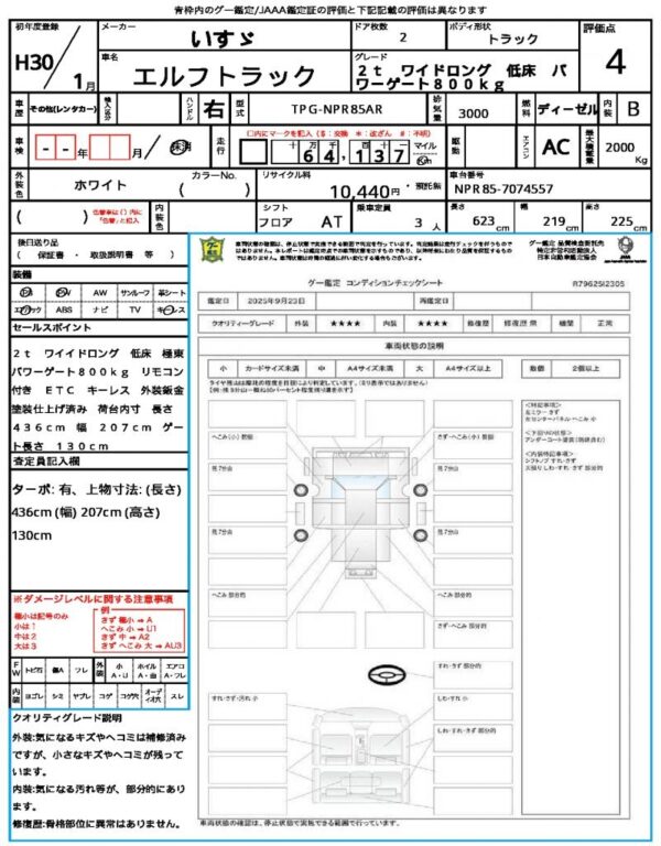 Ref:AUX-19719629 ISUZU ELF TRUCK 2018 - Image 21