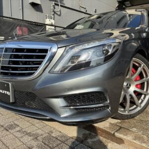 2016 Mercedes Benz S-Class gray hybrid used car Japan export