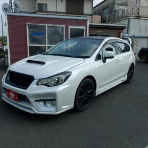 2014 Subaru Impreza Sports pearl gasoline used car Japan export