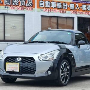 2015 Daihatsu Copen silver gasoline used car Japan export