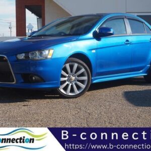 2010 Mitsubishi Galant Fortis blue gasoline used car Japan export