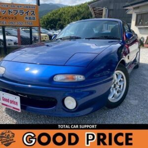 1989 Mazda Roadster blue gasoline used car Japan export