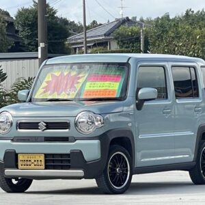 2020 Suzuki Hustler blue hybrid used car Japan export
