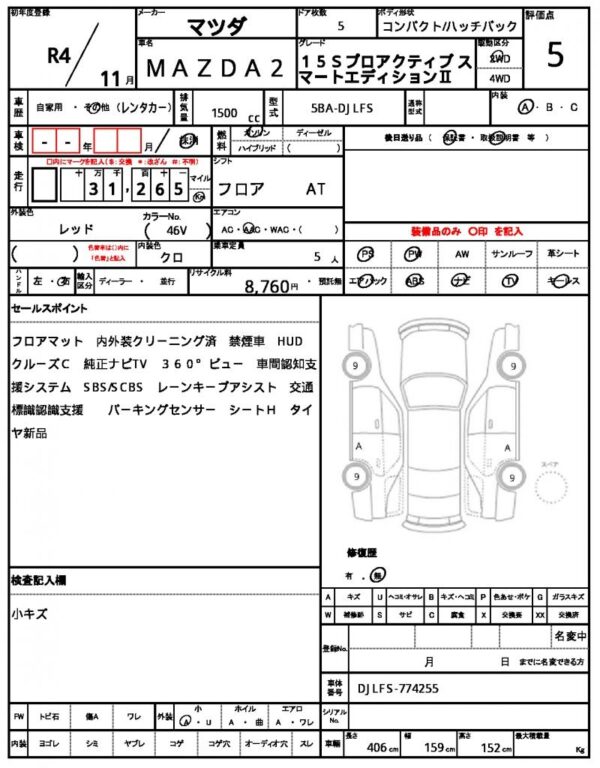 Ref:AUX-19770344 MAZDA MAZDA2 2022 - Image 10