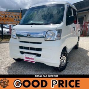 2017 Daihatsu Hijet Van white gasoline used car Japan export