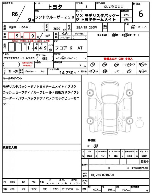 Ref:AUX-19782140 TOYOTA LAND CRUISER 250 2024 - Image 21
