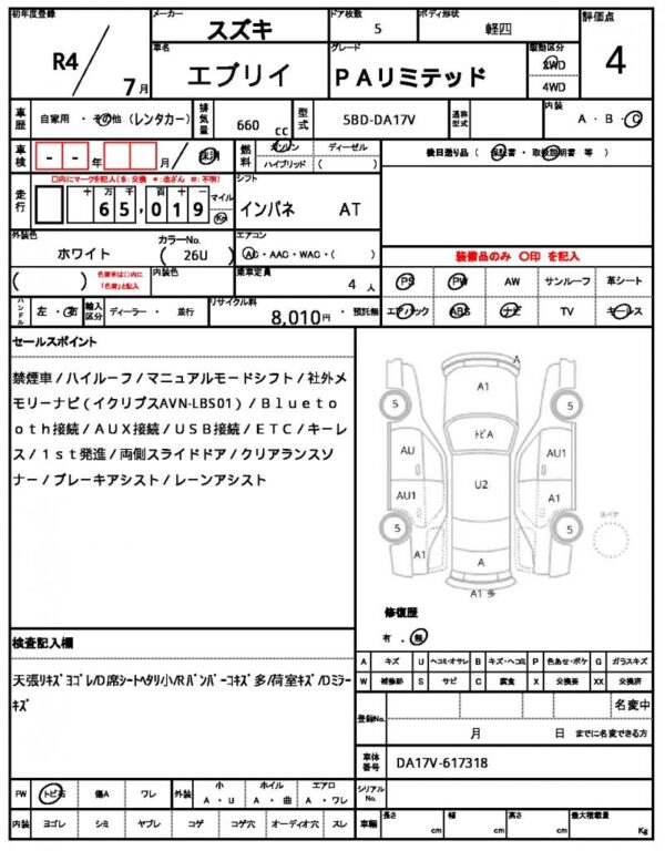 Ref:AUX-19785778 SUZUKI EVERY 2022 - Image 21