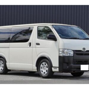 2015 Toyota Hiace Van white gasoline used car Japan export