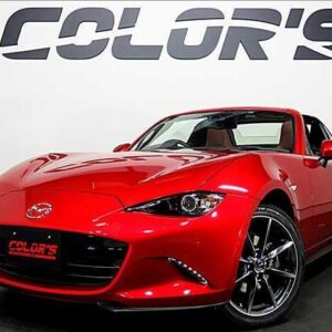 2017 Mazda Roadster Rf red gasoline used car Japan export