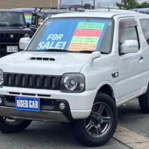 2015 Suzuki Jimny white gasoline used car Japan export